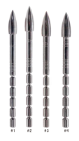 Наконечники для карбоновых стрел ID4.2mm WASP 80-130gr