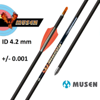 Трубка карбоновая MUSEN Phoenix (id4.2) ±.001", 6 шт