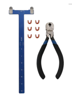 Линейка + зажим для скобок седла Perfogen