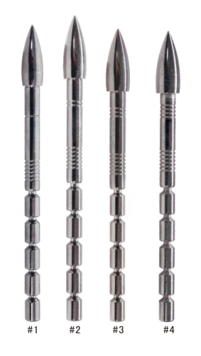 Наконечники для карбоновых стрел ID4.2mm WASP 80-130gr