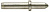Пины для стрел (переходники трубка-хвостовик) EASTON ALUMINIUM X10 PROTOUR (12 шт)
